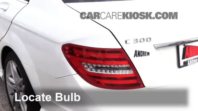 2013 Mercedes-Benz C300 4Matic Sport 3.5L V6 Lights Reverse Light (replace bulb)